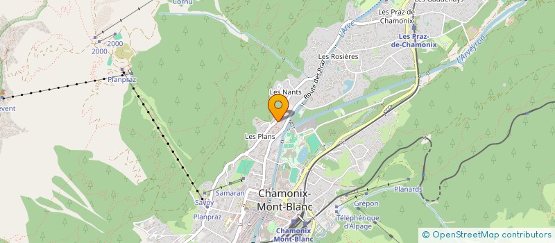 localisation de l'entreprise CHAMONIX CRYPTO à CHAMONIX-MONT-BLANC