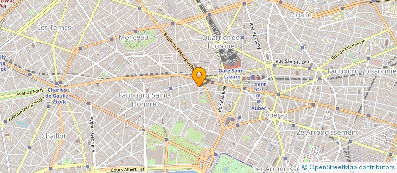 localisation de l'entreprise CHAMONIX LOISIRS ET CULTURE à PARIS