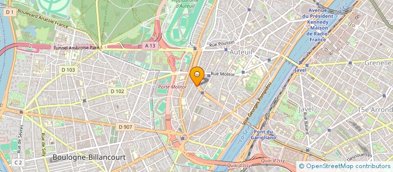 localisation de l'entreprise CHAMONIX SOUBERANTS à PARIS