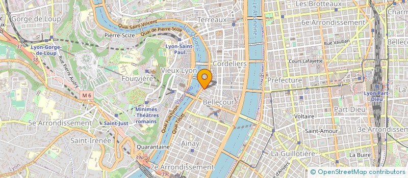 localisation de l'entreprise CHAMONIX & WINE à LYON