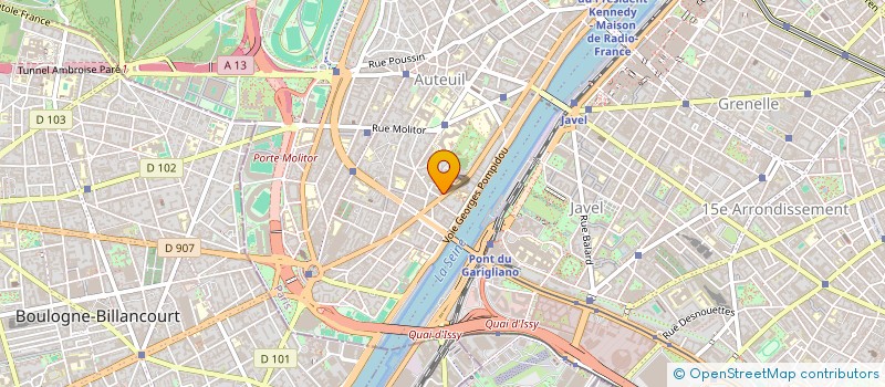 localisation de l'entreprise CHAMOUN à PARIS
