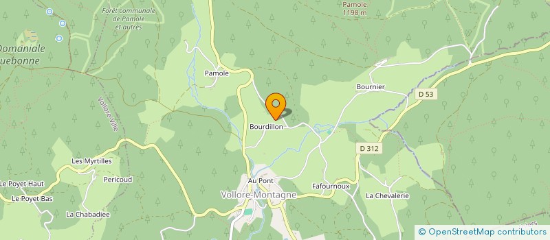 localisation de l'entreprise CHAMOUR à COURPIERE