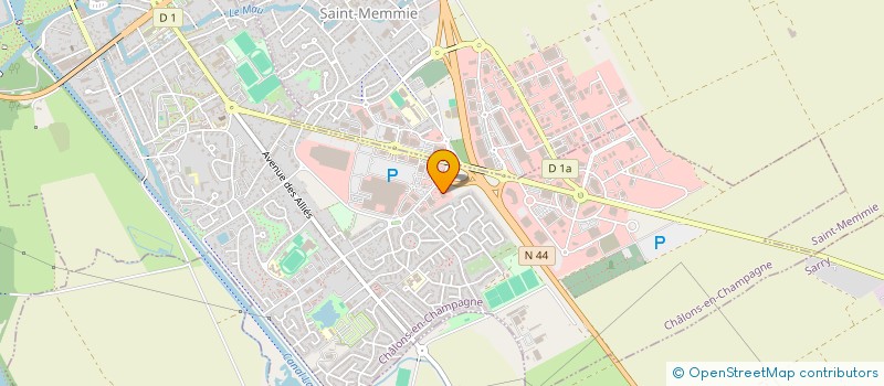 localisation de l'entreprise CHAMP à CHALONS-EN-CHAMPAGNE