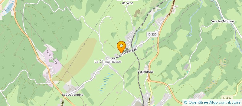 localisation de l'entreprise CHAMP.BAT  LA CHAUMUSSE