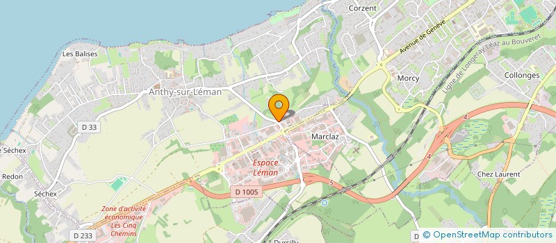 localisation de l'entreprise CHAMP BOCHARD  ANTHY-SUR-LEMAN