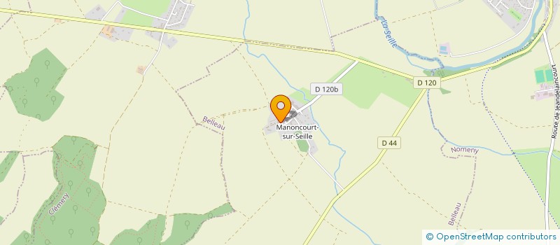 localisation de l'entreprise CHAMP BRETAN  BELLEAU