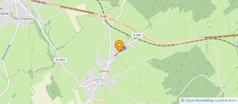 localisation de l'entreprise CHAMP DE BRAND  EPENOY