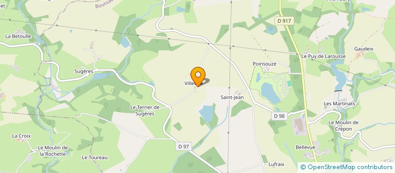 localisation de l'entreprise CHAMP DE CRAIE à BOUSSAC-BOURG