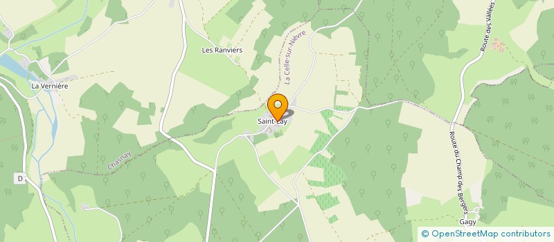 localisation de l'entreprise CHAMP DE LA FONTAINE  MONTATAIRE