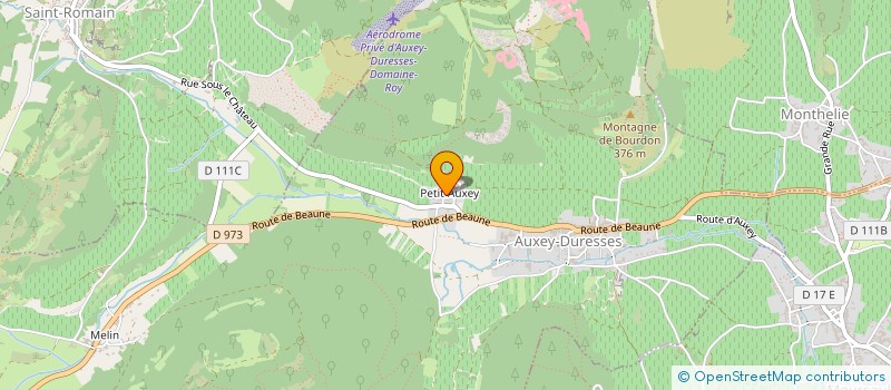 localisation de l'entreprise CHAMP DE MARS à AUXEY-DURESSES