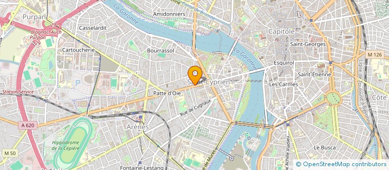 localisation de l'entreprise CHAMP DE MARS à TOULOUSE