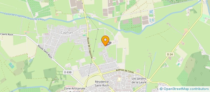 localisation de l'entreprise CHAMP DES COCCINELLES à SAINT-MARTIN-DE-CRAU