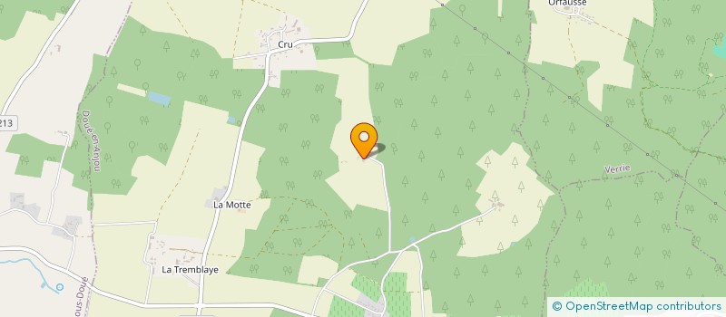 localisation de l'entreprise CHAMP DES HERISSONS à DOUE-EN-ANJOU