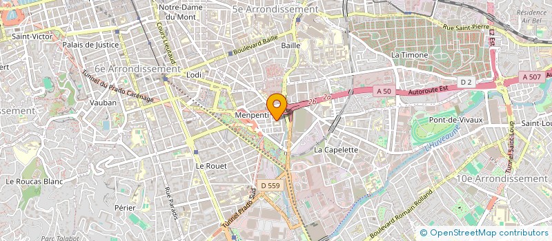 localisation de l'entreprise CHAMP FLEURY à MARSEILLE