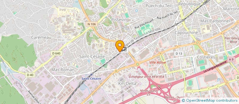 localisation de l'entreprise CHAMP'IERE  SAINT-MAURICE-DE-CAZEVIEILLE