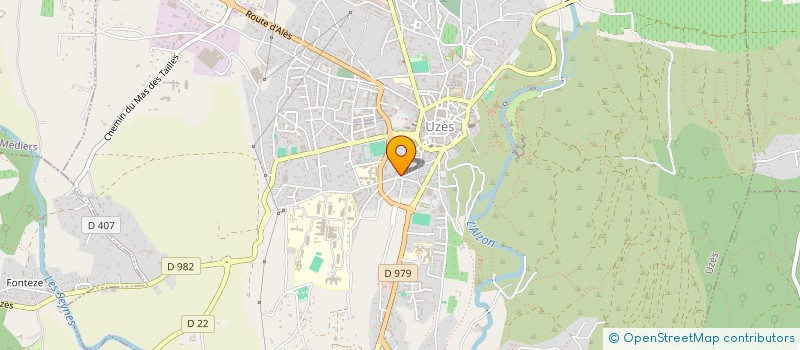 localisation de l'entreprise CHAMP LIBRE  UZES