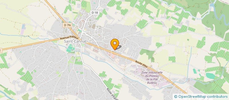 localisation de l'entreprise CHAMP LIBRE  SAINT-CANNAT