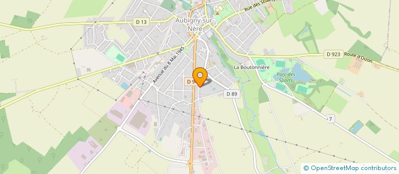 localisation de l'entreprise CHAMP MARRE  AUBIGNY-SUR-NERE