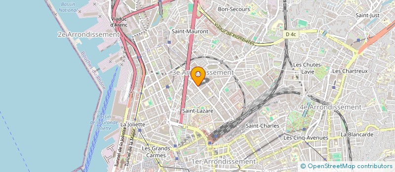 localisation de l'entreprise CHAMP'S à MARSEILLE