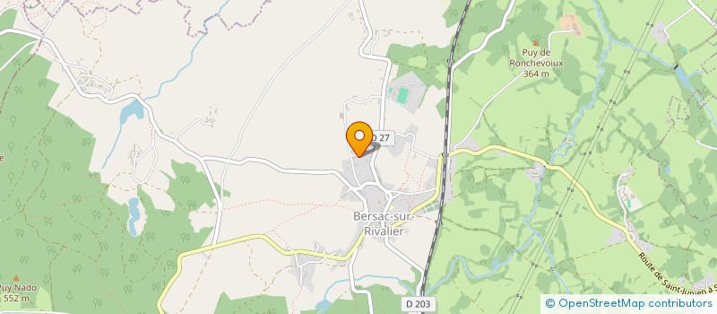 localisation de l'entreprise CHAMP VIN à BERSAC-SUR-RIVALIER