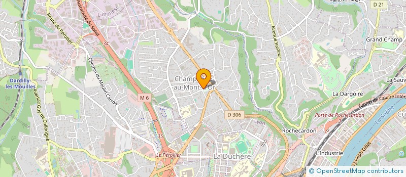 localisation de l'entreprise CHAMPA'BAD à CHAMPAGNE-AU-MONT-D'OR