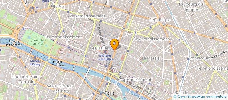 localisation de l'entreprise CHAMPA-THAILAND SARL à PARIS