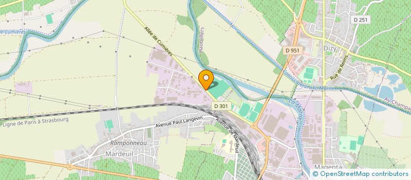 localisation de l'entreprise CHAMPACONCEPT  MARDEUIL