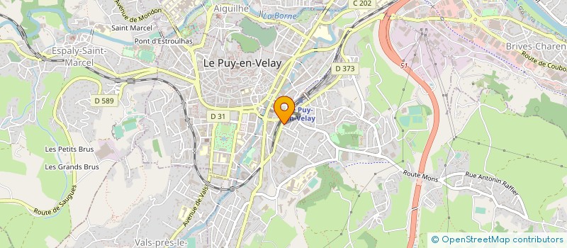 localisation de l'entreprise CHAMPAGNAC AVENTURES à LE PUY-EN-VELAY