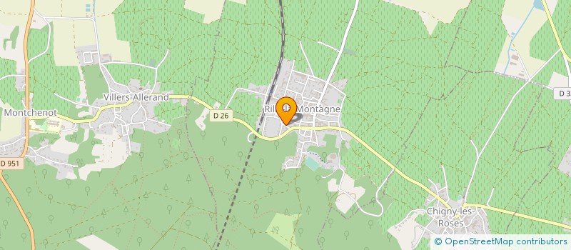 localisation de l'entreprise CHAMPAGNE ADAM GARNOTEL  RILLY-LA-MONTAGNE