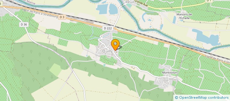 localisation de l'entreprise CHAMPAGNE ANDRE CEZ RONDEAU ET FILS  UILLY