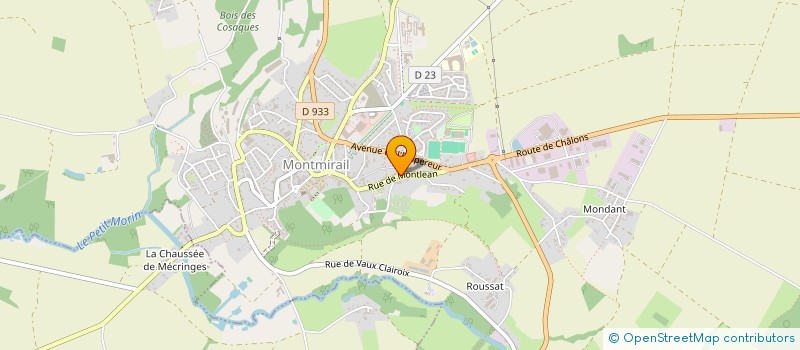 localisation de l'entreprise CHAMPAGNE ARDENNE INFORMATIQUE MULTI MEDIA à MONTMIRAIL