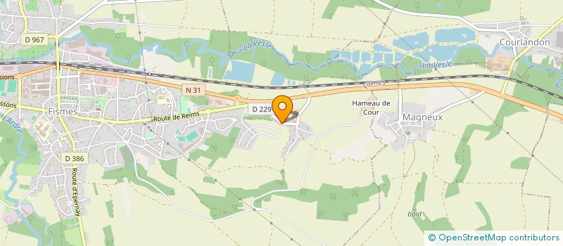 localisation de l'entreprise CHAMPAGNE ARISTON FILS à BROUILLET