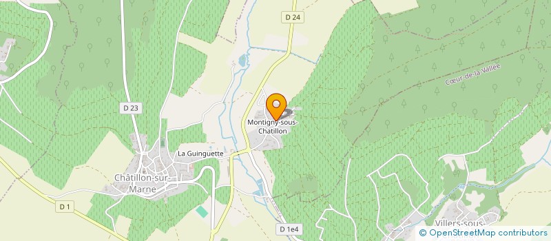 localisation de l'entreprise CHAMPAGNE BILLET QUENCEZ  CHATILLON-SUR-MARNE