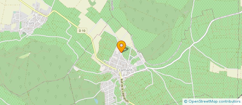 localisation de l'entreprise CHAMPAGNE BONNAIRE à CRAMANT