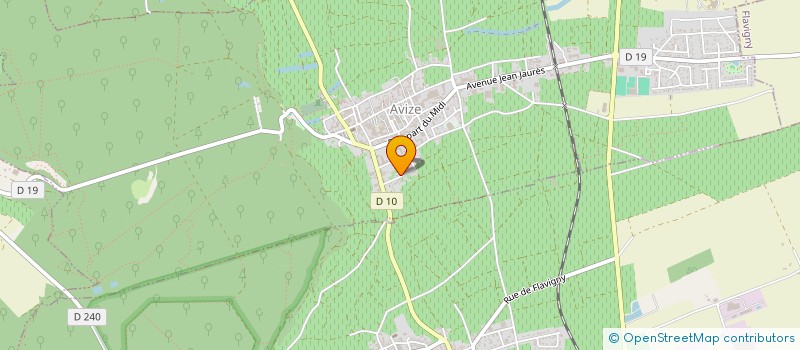 localisation de l'entreprise CHAMPAGNE BOURGEOIS à AVIZE