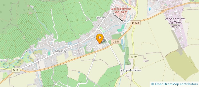 localisation de l'entreprise CHAMPAGNE BRUNO MICHEL  REIMS