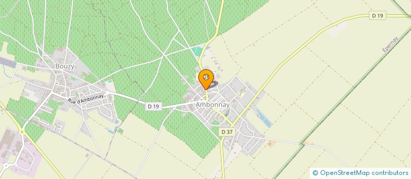 localisation de l'entreprise CHAMPAGNE CHARLES HUBERT ET FILS  AMBONNAY