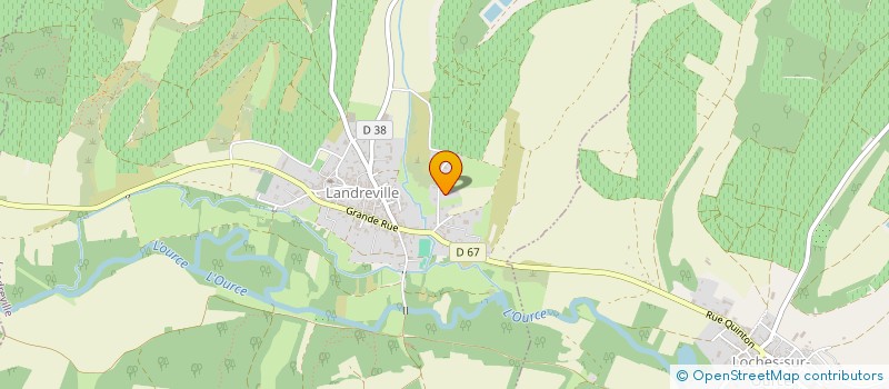 localisation de l'entreprise CHAMPAGNE CLANDESTIN  LANDREVILLE