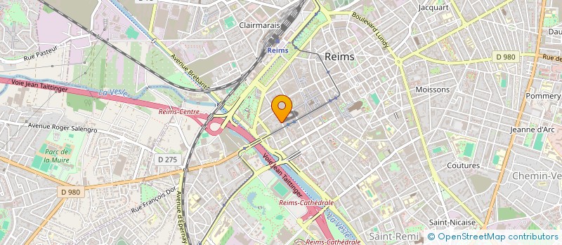 localisation de l'entreprise CHAMPAGNE CONSULTING CAR à REIMS
