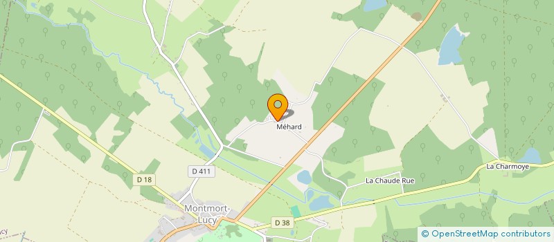 localisation de l'entreprise CHAMPAGNE COUSINAT  MONTMORT-LUCY