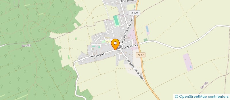 localisation de l'entreprise CHAMPAGNE COUVERTURE à AUXON