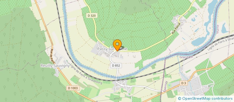 localisation de l'entreprise CHAMPAGNE DARNAC ET FILS à PASSY-SUR-MARNE