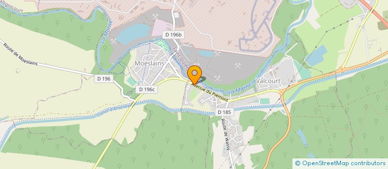 localisation de l'entreprise CHAMPAGNE DEPANNAGES à VALCOURT