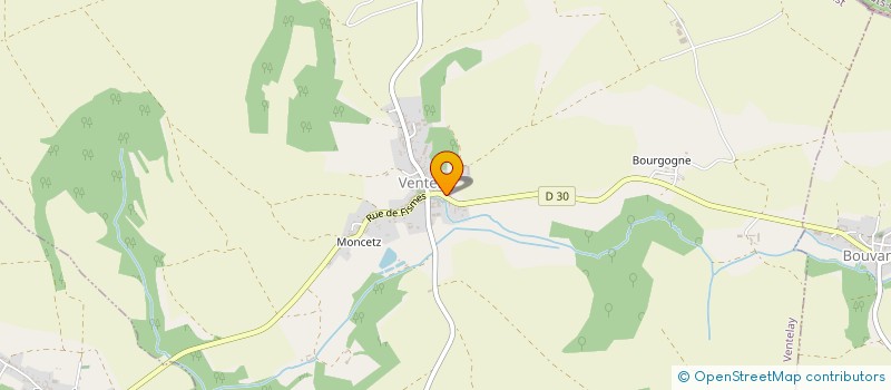 localisation de l'entreprise CHAMPAGNE DESSAINT-GODIN  PEVY