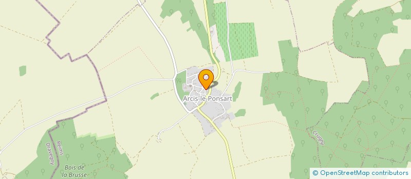 localisation de l'entreprise CHAMPAGNE FABRICE MOREAU  MARFAUX