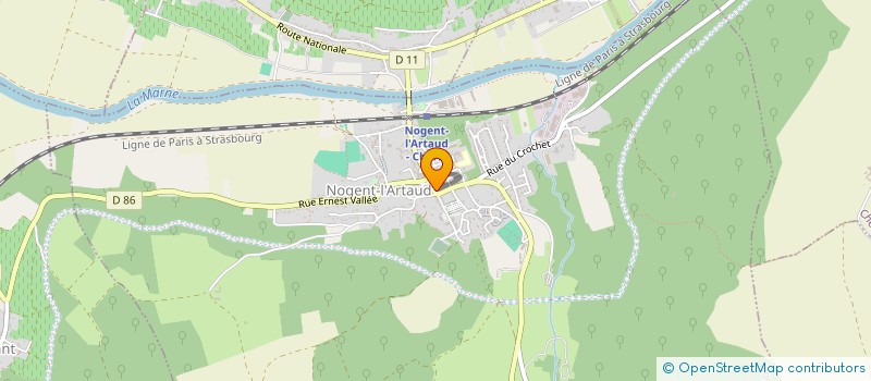 localisation de l'entreprise CHAMPAGNE FRANCOISE BEDEL ET FILS à CROUTTES-SUR-MARNE