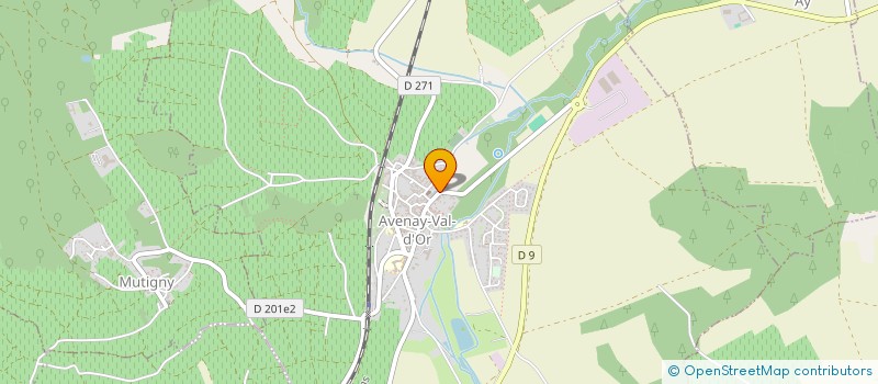 localisation de l'entreprise CHAMPAGNE GASTON REVOLTE  AVENAY-VAL-D'OR