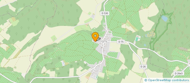 localisation de l'entreprise CHAMPAGNE GERARD FOREST  TRIGNY