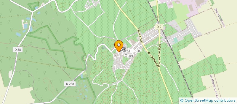 localisation de l'entreprise CHAMPAGNE GUY CHARLEMAGNE à LE MESNIL-SUR-OGER