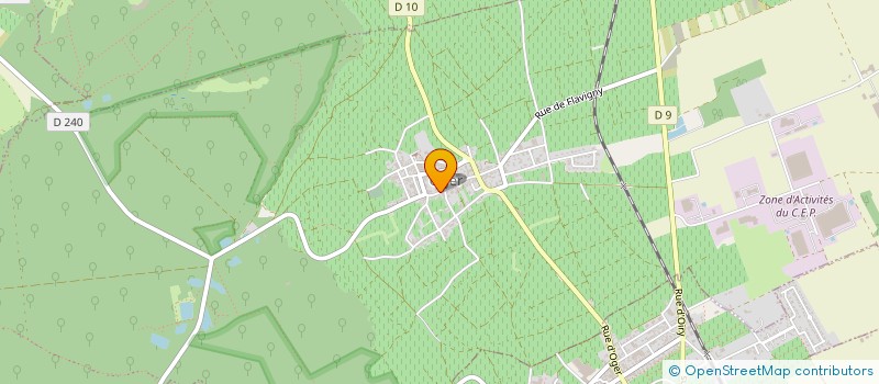 localisation de l'entreprise CHAMPAGNE J.PIERRON-LEGLISE  BLANCS-COTEAUX